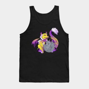 Nonbinary Pride Pocket Dragon Tank Top